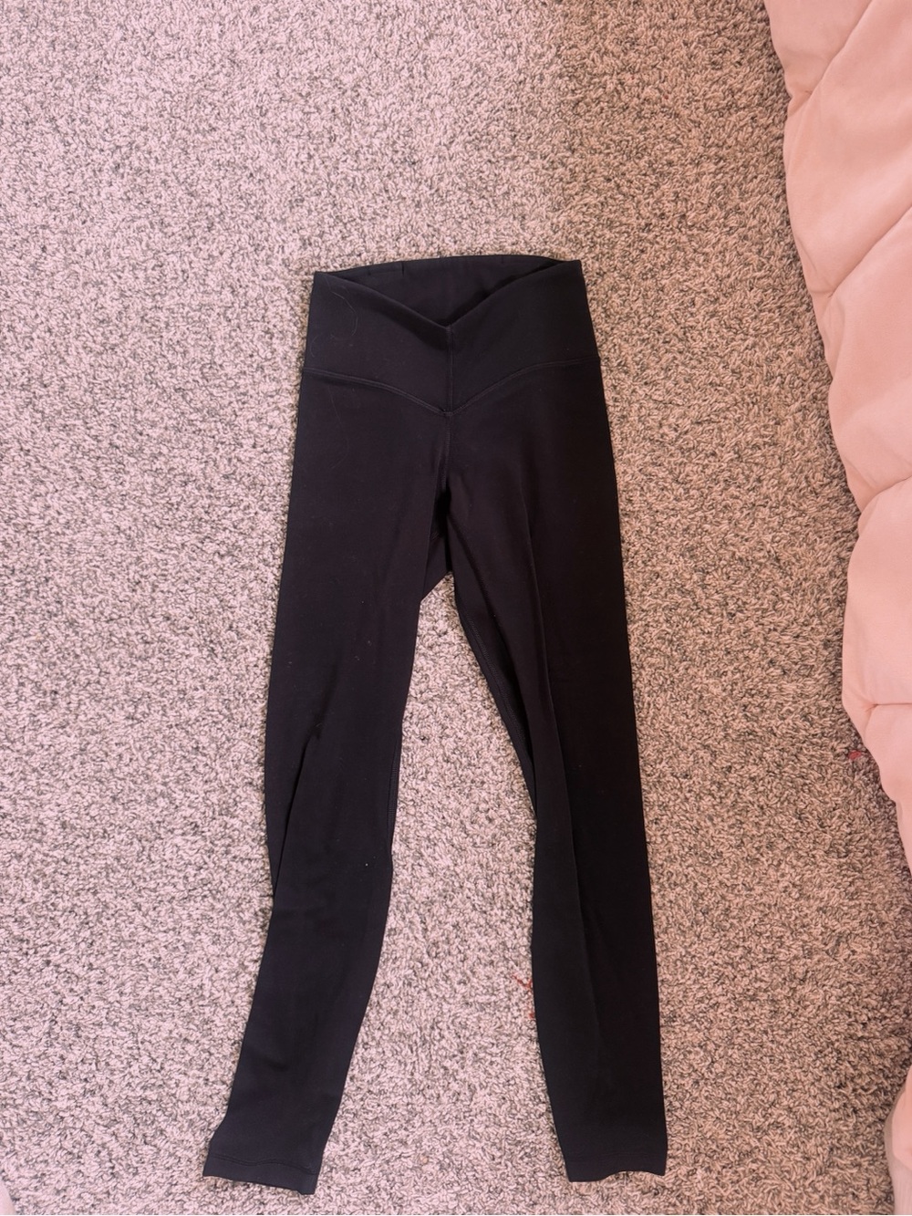 lululemon athletica Black V-Waist Leggings